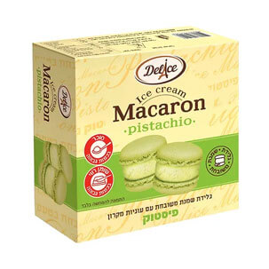 מארז גלידת שמנת מקרון