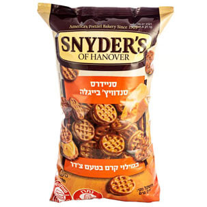 סניידרס בייגלה במילוי צ'דר