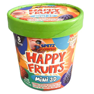 גלידה פירות תלת מימד