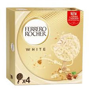 מארז גלידת פררו רושה לבן